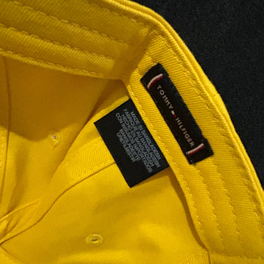 Tommy Hilfiger Yellow Tommy Adjustable Baseball Cap