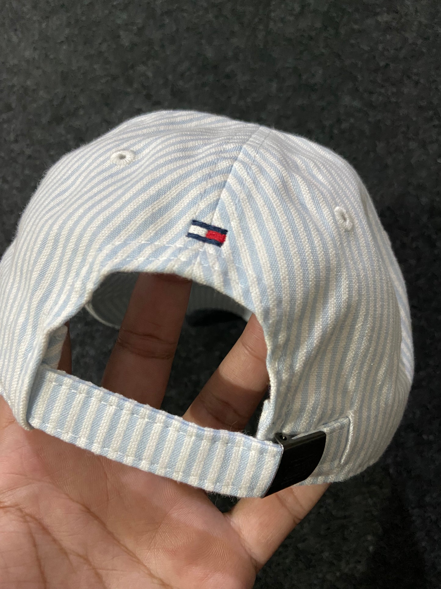 Tommy Hilfiger Striped Baseball Cap