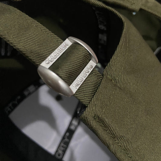 New Era NY 9FORTY Olive Green Cap