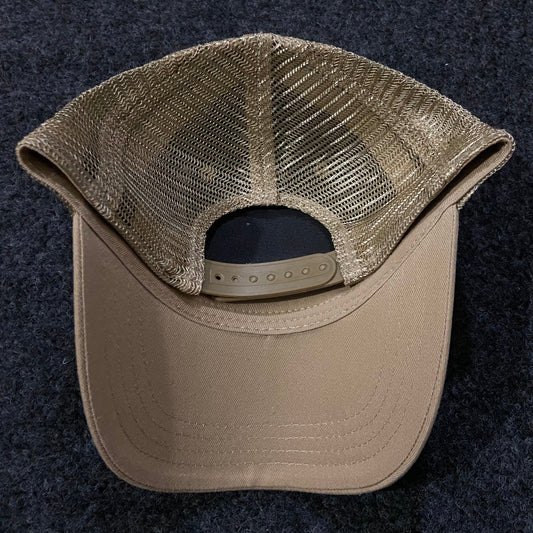 Tommy Jeans Flag Embroidered Trucker Cap – Beige