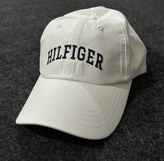 Tommy Hilfiger White Dri-Fit Baseball Cap