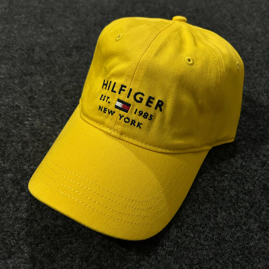 Tommy Hilfiger Yellow Tommy Adjustable Baseball Cap