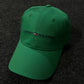 Tommy Hilfiger Green Logo Embroidery Twill Baseball Cap