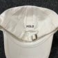 Kids Polo Ralph Lauren White Chino Baseball Cap – Navy Pony Logo (53cm)
