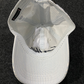 Tommy Hilfiger cotton adjustable baseball cap with a white pinstripe pattern and an embroidered logo