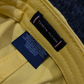 Tommy Hilfiger Cotton Adjustable Baseball Cap – Yellow with Logo & Nautical Flag Embroidery